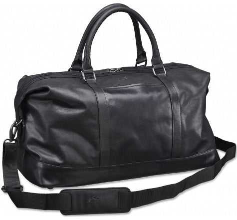 Mancini Buffalo Leather Carry-On Duffel
