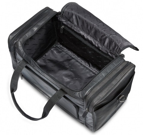 Mancini Buffalo Leather Carry-On Duffel Bag