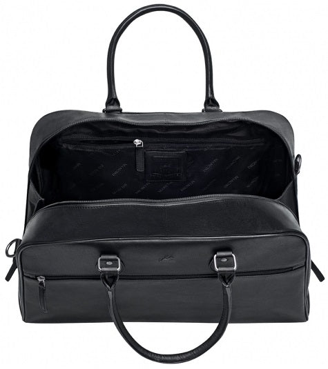 Mancini Buffalo Leather Classic Duffel Bag