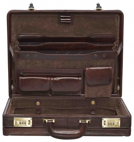 Mancini Vanizia Expandable Attache Case