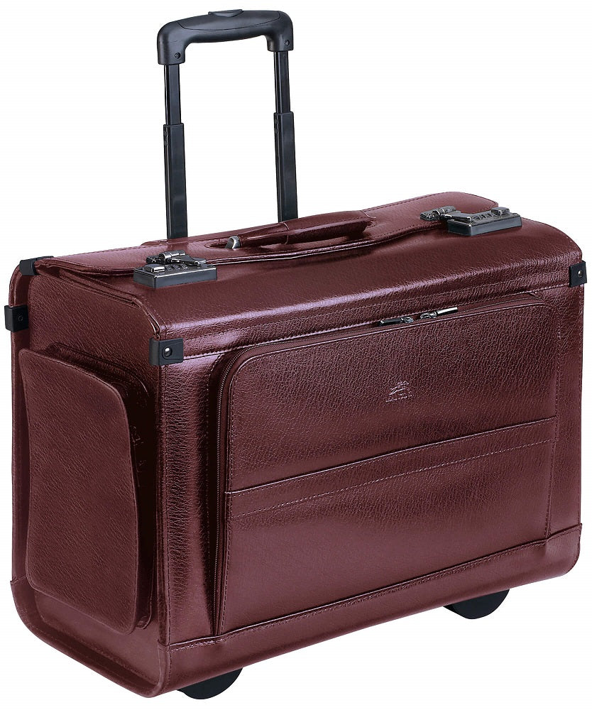 Mancini Wheeled Litigation / Catalog Case in Burgundy