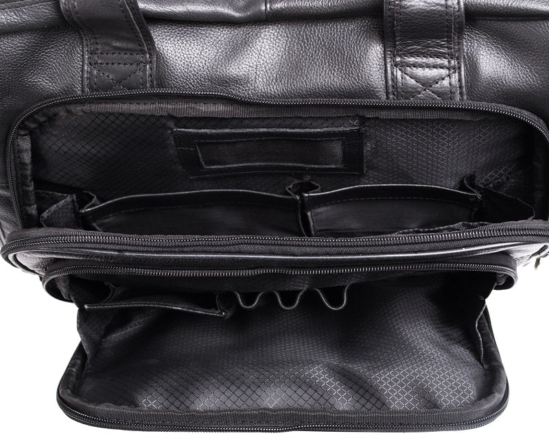 McKlein I Series Gold Coast Leather Detachable-Wheeled Laptop Case