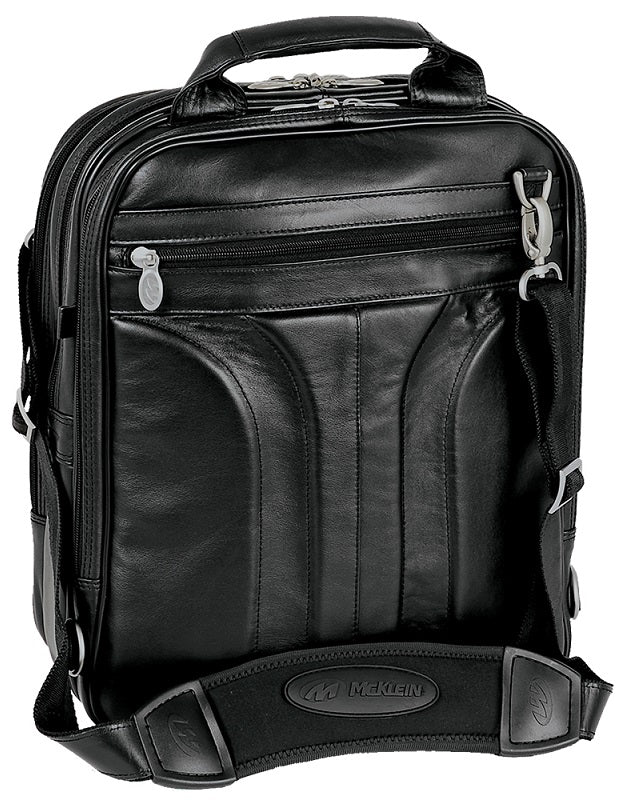 McKlein I Series Lincoln Park Three-Way Computer Leather Backpack Brief