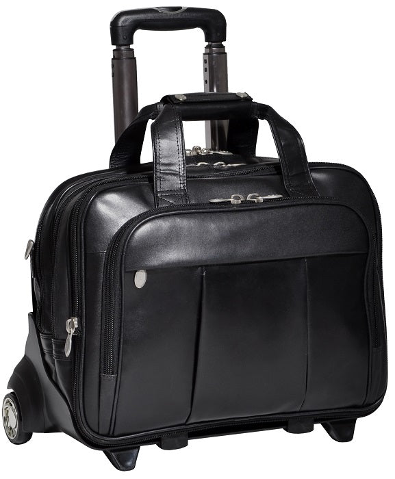 McKlein R Series Damen Leather Detachable-Wheeled Laptop Briefcase