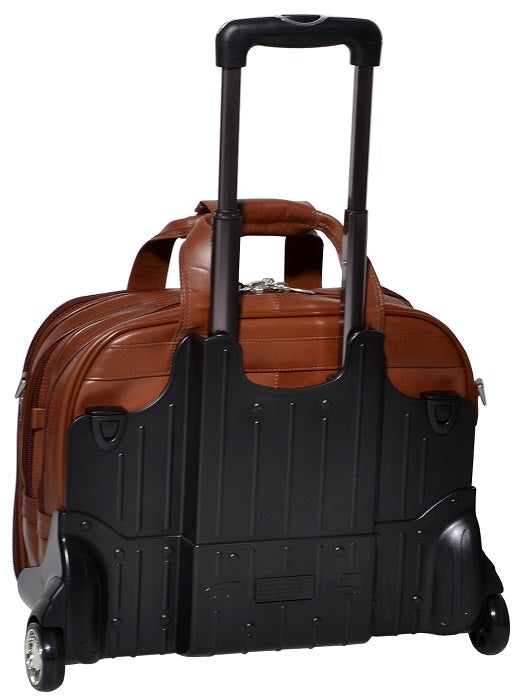 McKlein R Series Damen Leather Detachable-Wheeled Laptop Briefcase