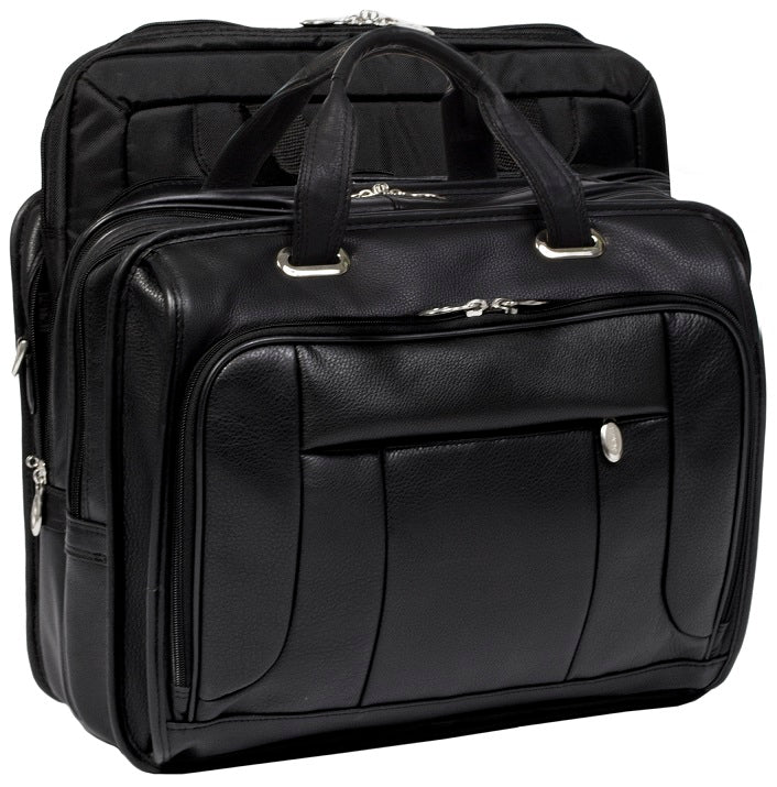 McKlein S Series River West Leather Laptop Case