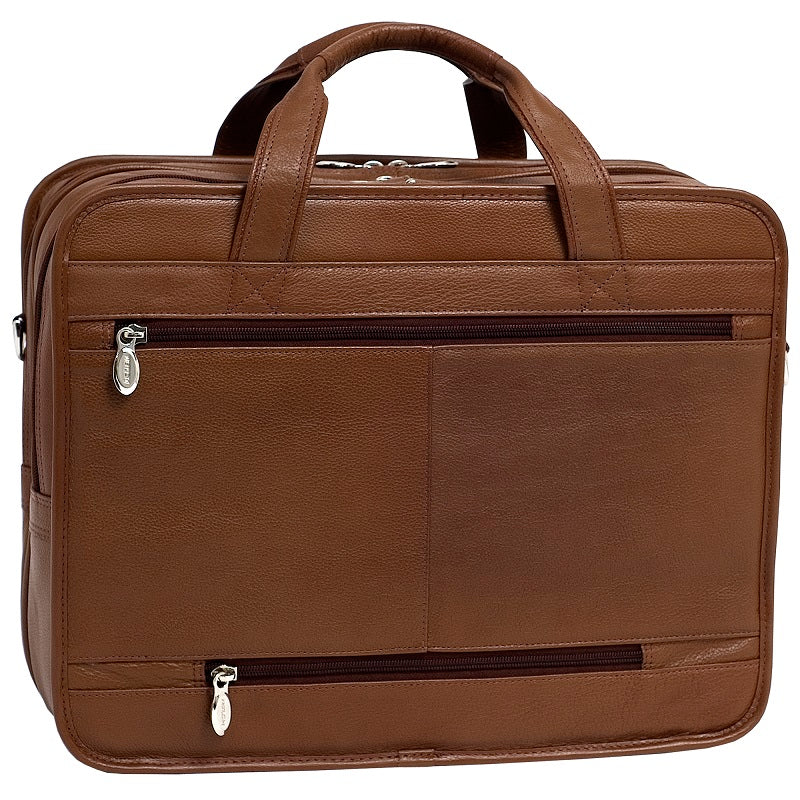 McKlein S Series River West Leather Laptop Case