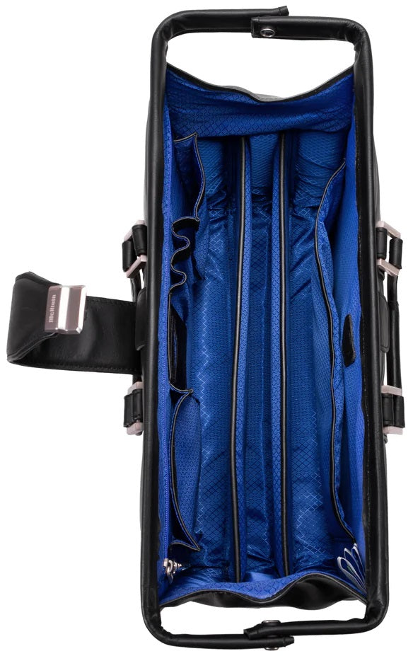 McKlein V Series Morgan Leather Litigator Laptop Brief