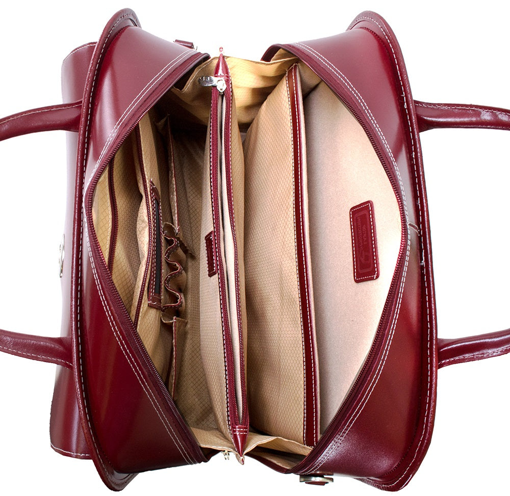 McKlein W Series Berkeley Detachable-Wheeled Briefcase