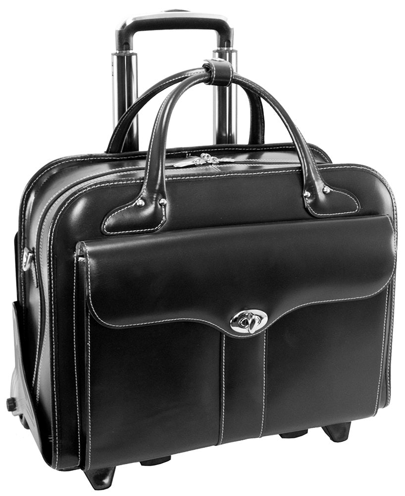 McKlein W Series Berkeley Detachable-Wheeled Briefcase