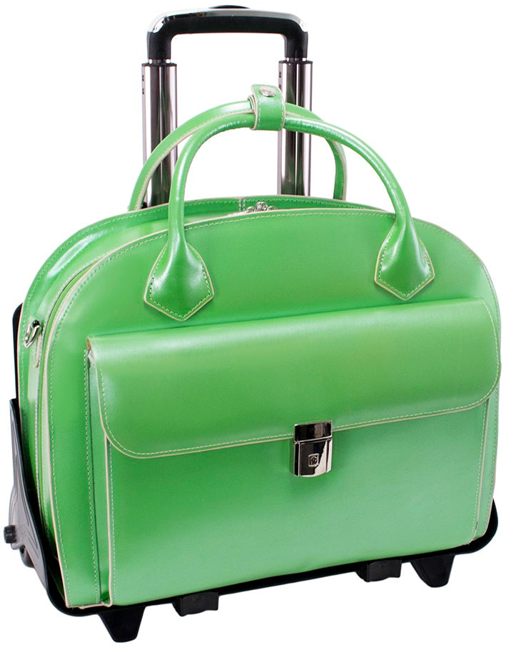 McKlein W Series Glen Ellyn Detachable-Wheeled Briefcase