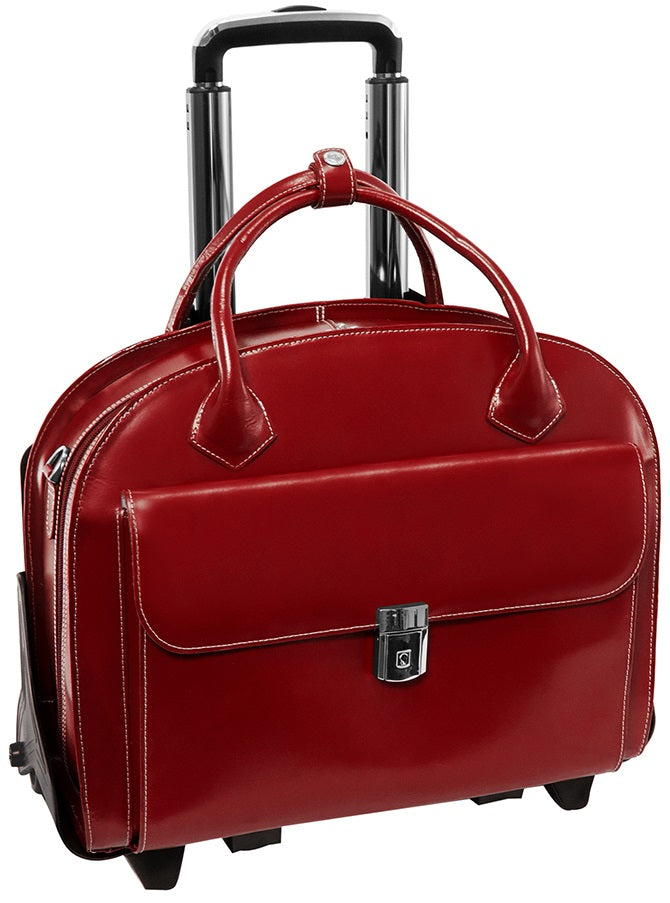 McKlein W Series Glen Ellyn Detachable-Wheeled Briefcase