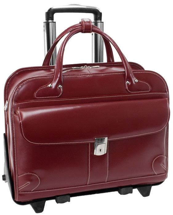 McKlein W Series Lakewood Detachable-Wheeled Briefcase
