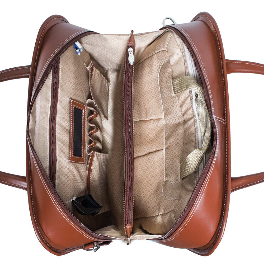 McKlein W Series Lakewood Detachable-Wheeled Briefcase