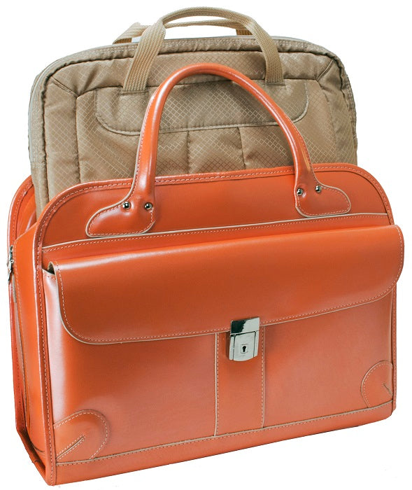 McKlein W Series Lakewood Detachable-Wheeled Briefcase
