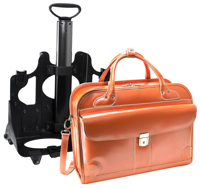 McKlein W Series Lakewood Detachable-Wheeled Briefcase