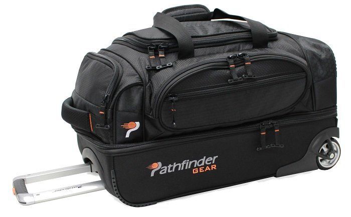 Pathfinder Gear Up 22" Drop Bottom Wheeled Duffel