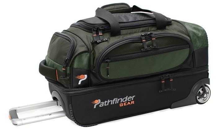 Pathfinder Gear Up 22" Drop Bottom Wheeled Duffel