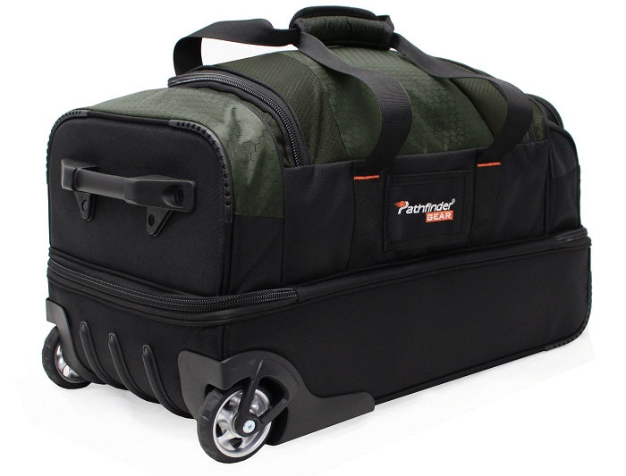 Pathfinder Gear Up 22" Drop Bottom Wheeled Duffel