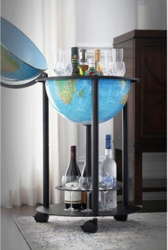 Replogle Empire Floor Bar Globe