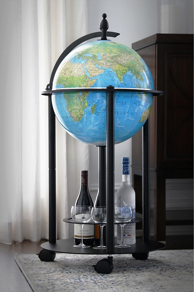 Replogle Empire Floor Bar Globe