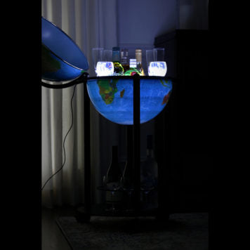 Replogle Empire Floor Bar Globe