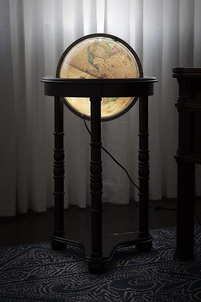 Replogle Lancaster Floor Globe - Illuminated