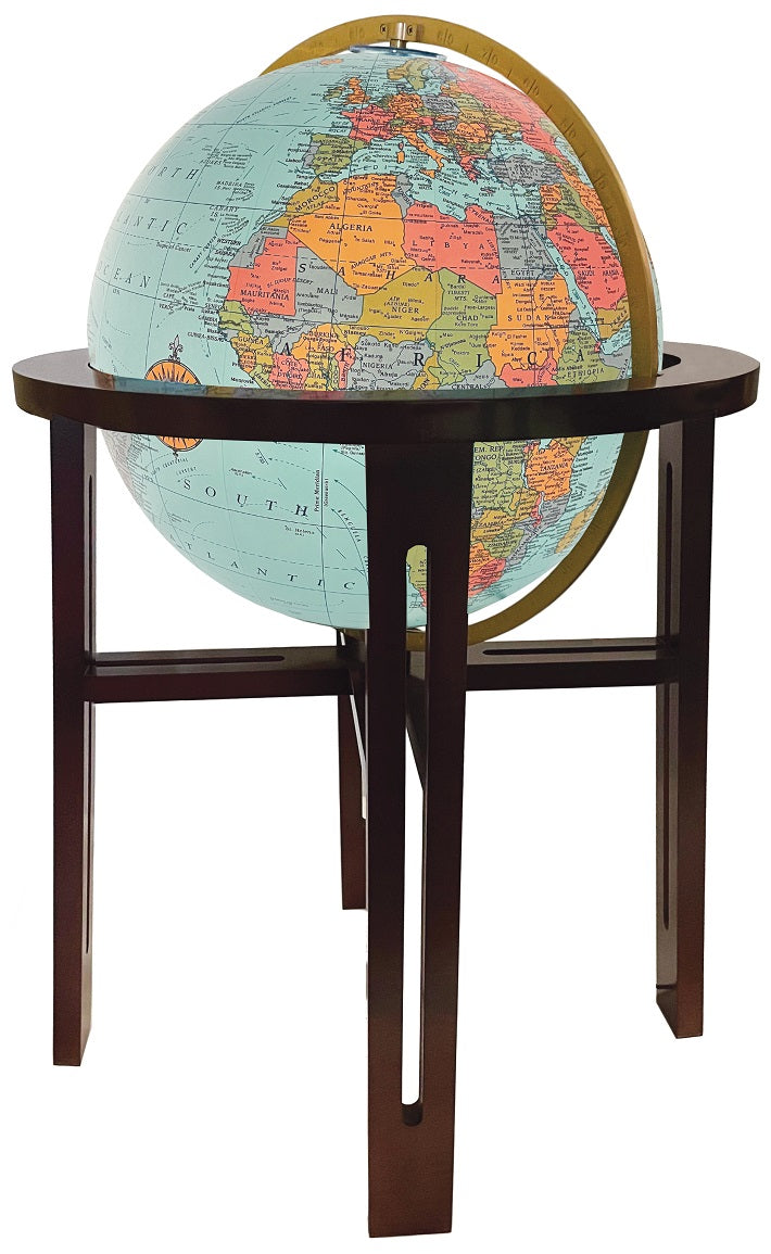 Replogle Naples Illuminated Blue Ocean Floor Globe