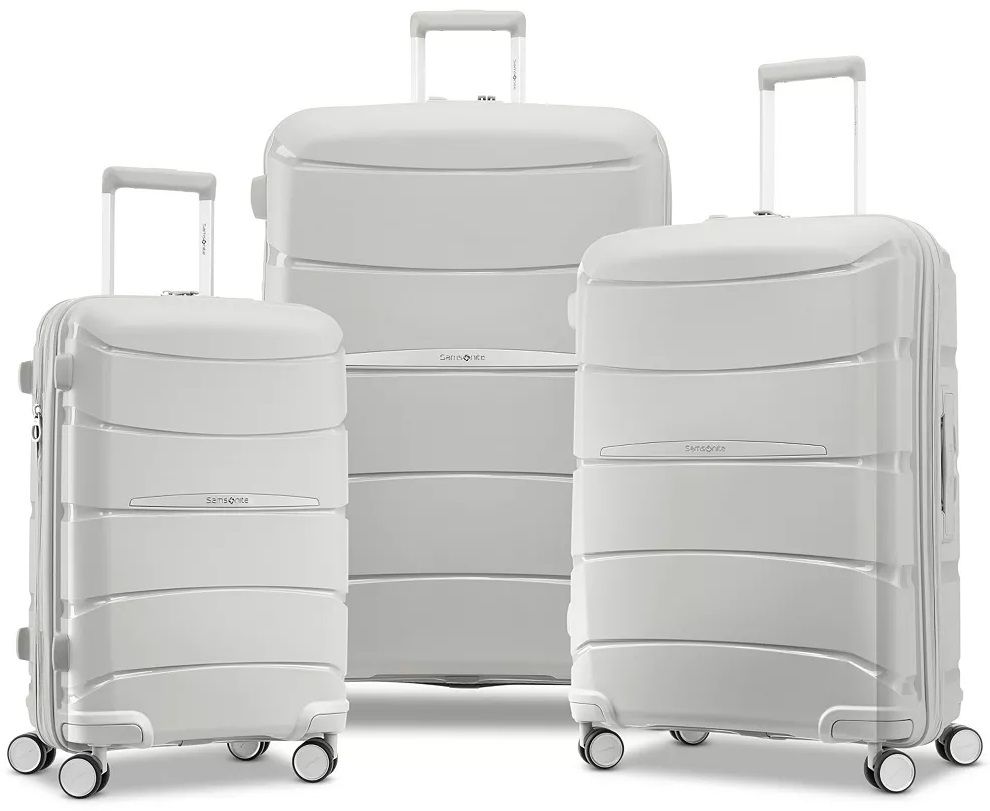 Samsonite Outline Pro 3-Piece Luggage Set in Stone Grey