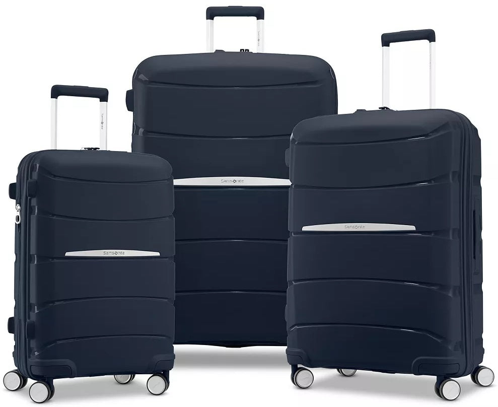Samsonite Outline Pro 3-Piece Luggage Set in Midnight Blue