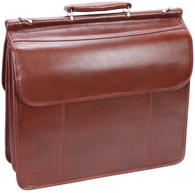 Siamod Signorini Leather Laptop Briefcase
