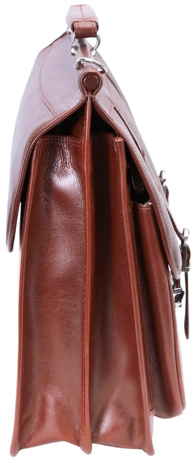 Siamod Signorini Leather Laptop Briefcase