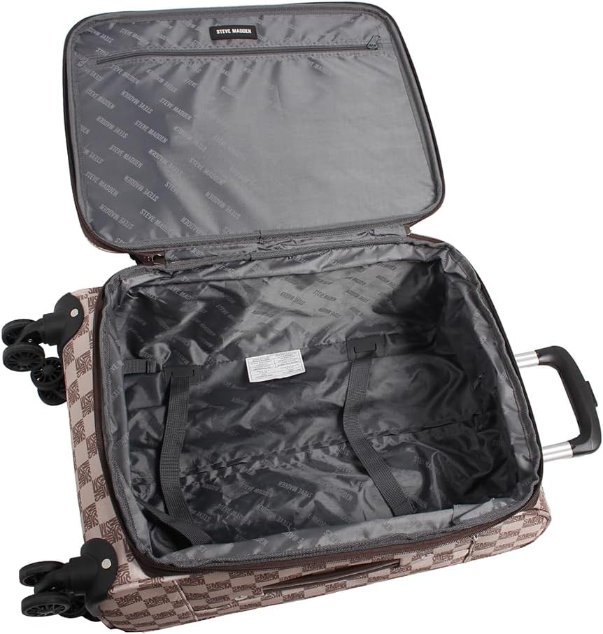 Steve Madden Chalet Brown 4-Piece Luggage Set
