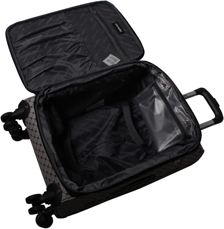 Steve Madden Noble Black 3-Piece Luggage Set