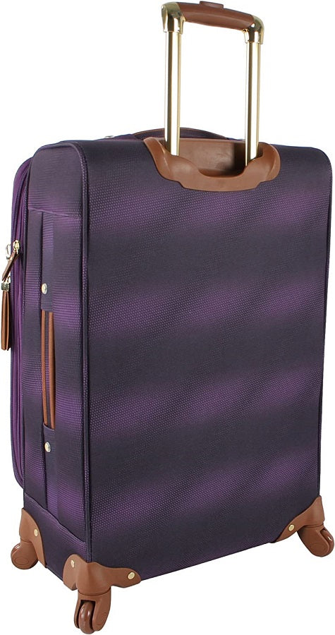 Steve Madden Shadow Purple 3-Piece Luggage Set