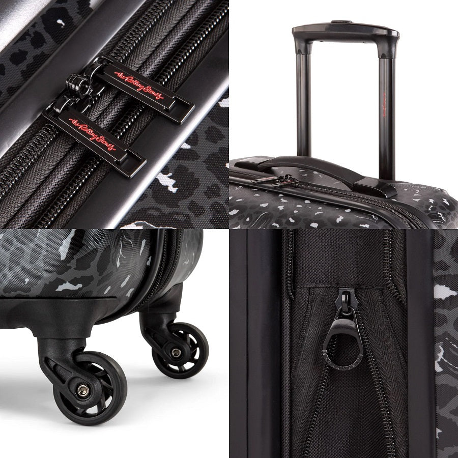 The Rolling Stones Paint It Black 4-Piece Luggage Set