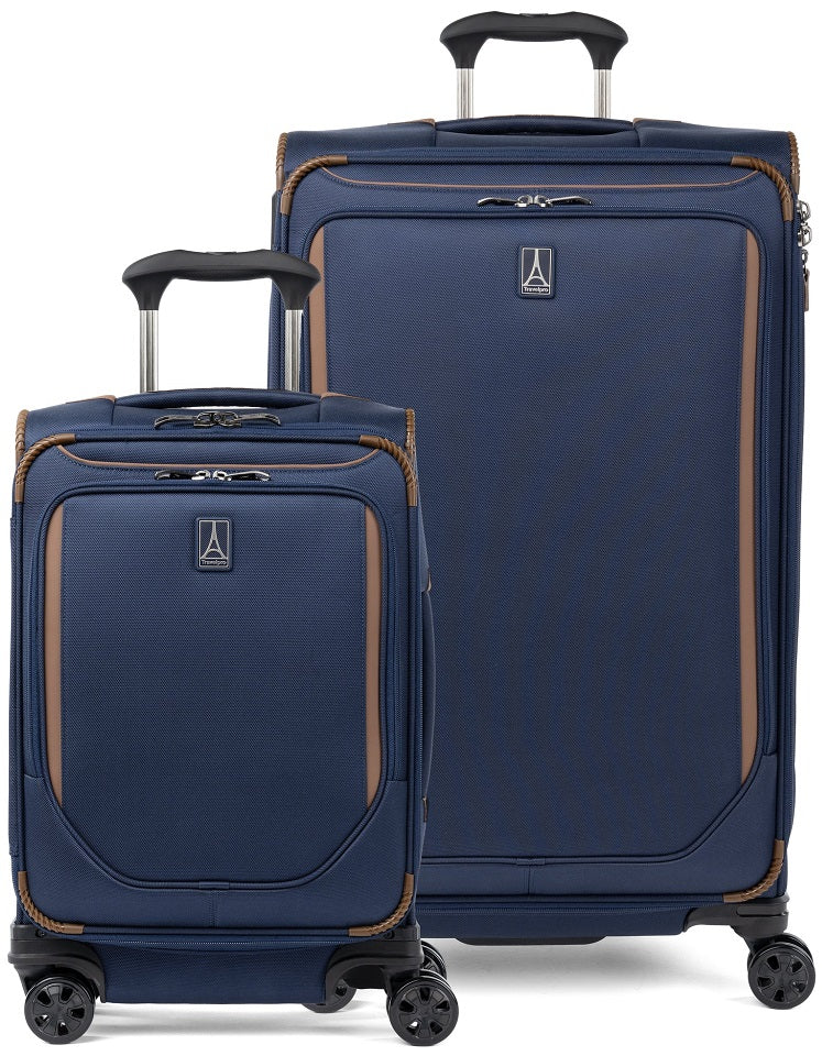 Travelpro Crew Classic 2-Piece Luggage Set - Compact Carry-On / Large Check-In in Patriot Blue