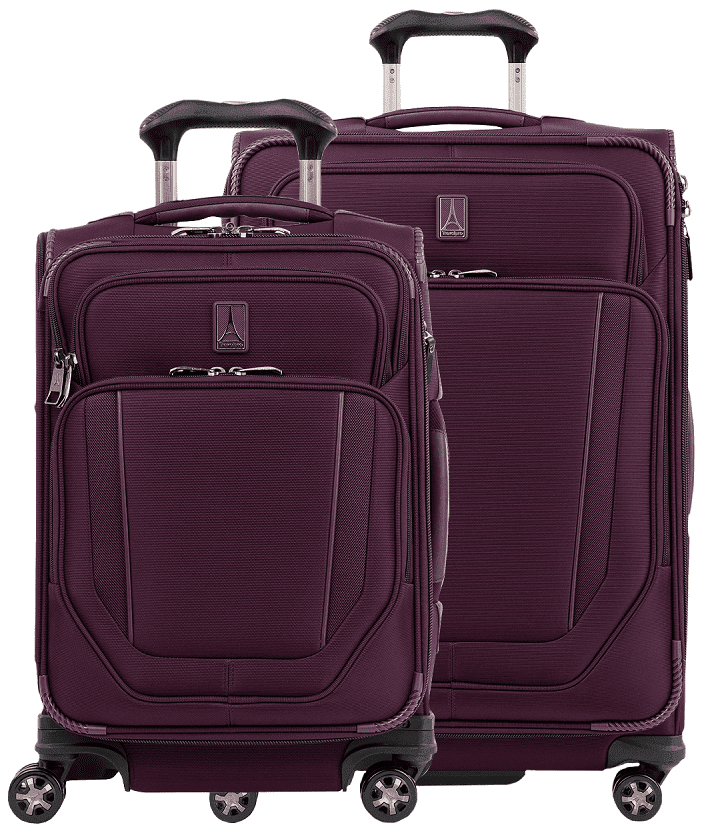 Travelpro Crew Versapack Global 2-Piece Luggage Set in Perfect Plum
