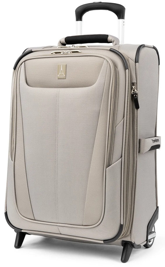 Travelpro Maxlite 5 22" Expandable Carry-On Rollaboard in Champagne