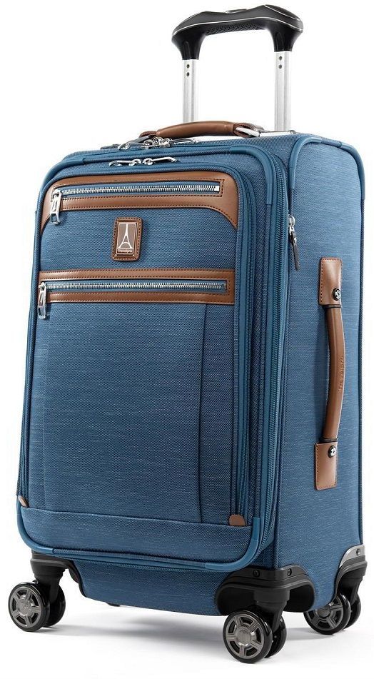 Travelpro Platinum Elite Expandable Carry-On in Coastal Blue
