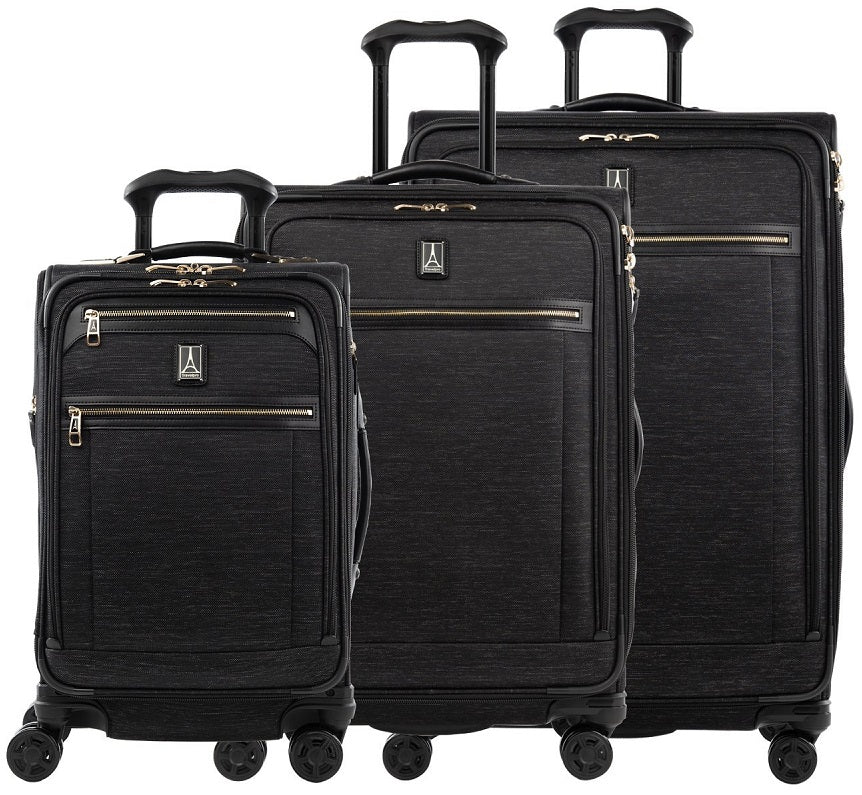 Travelpro Platinum Elite 3-Piece Luggage Set in Intrigue Black