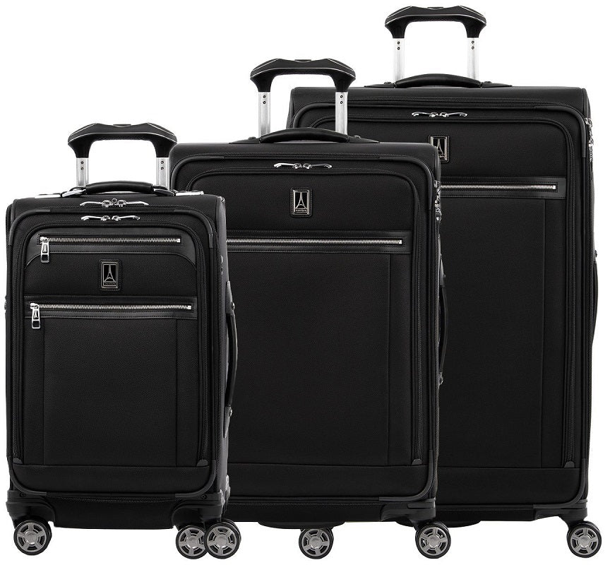 Travelpro Platinum Elite 3-Piece Luggage Set in Shadow Black