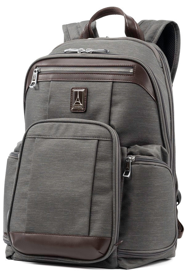 Travelpro Platinum Elite Business Backpack in Vintage Grey