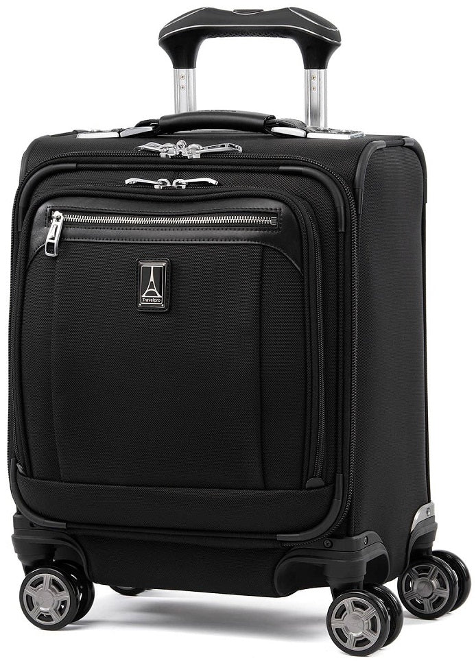 Travelpro Platinum Elite Carry-On Spinner Tote in Shadow Black