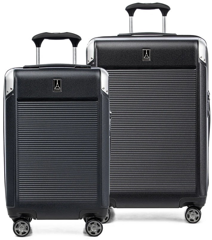 Travelpro Platinum Hardside 2-Piece Luggage Set - Compact Carry-On / Large in Shadow Black