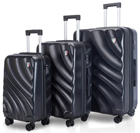 Tucci 3-Piece Luggage Set - Cremosa