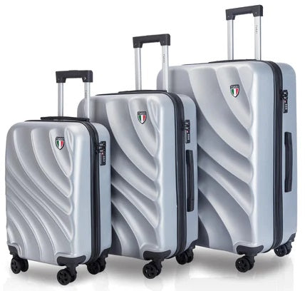 Tucci 3-Piece Luggage Set - Cremosa