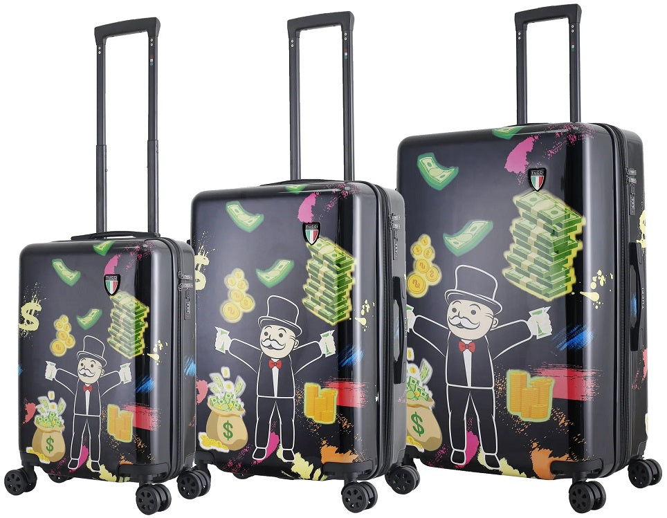 Tucci 3-Piece Luggage Set - Money Man
