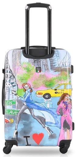 Tucci 3-Piece Luggage Set - New York Love