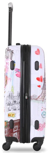 Tucci 3-Piece Luggage Set - Paris Love